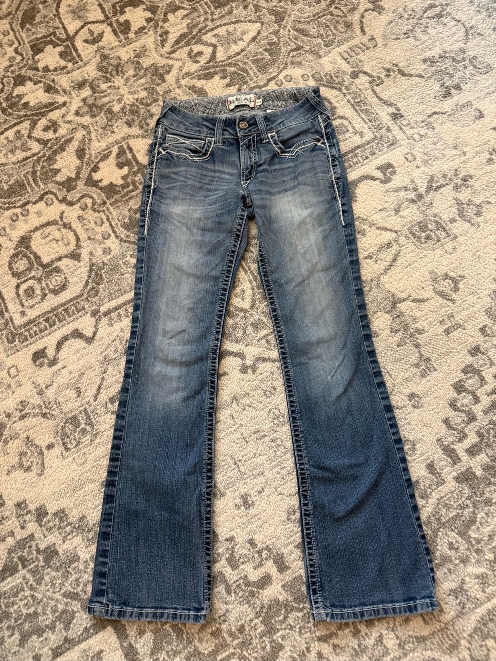 Ariat Women's Medium Dark Blue Flare Jeans